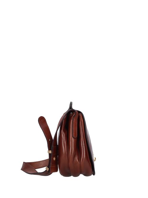 Leather bag THE BRIDGE | 04302301MARRONE
